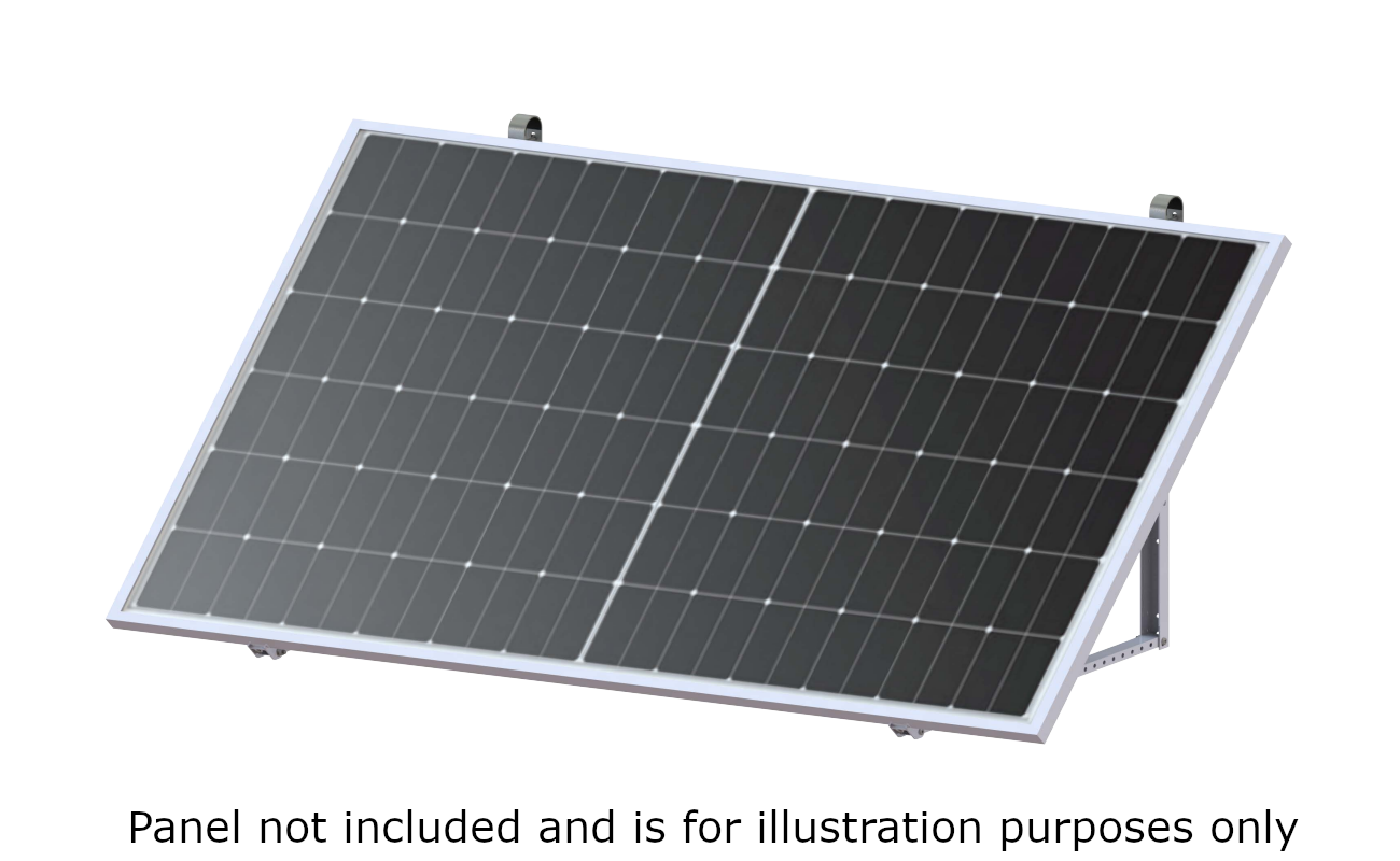 Fastensol Balcony PV Mounting Kit – Silver