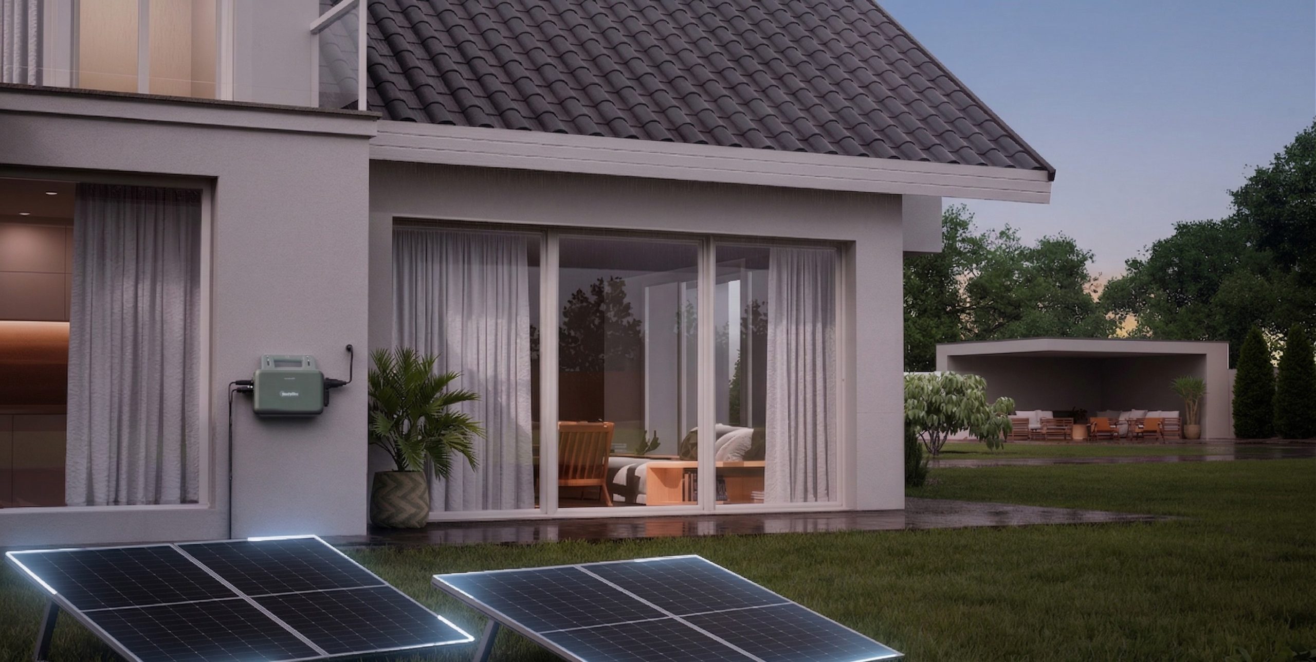 Hoymiles 800W Microinverter + 2kWh Battery Plug-in Solar Kit